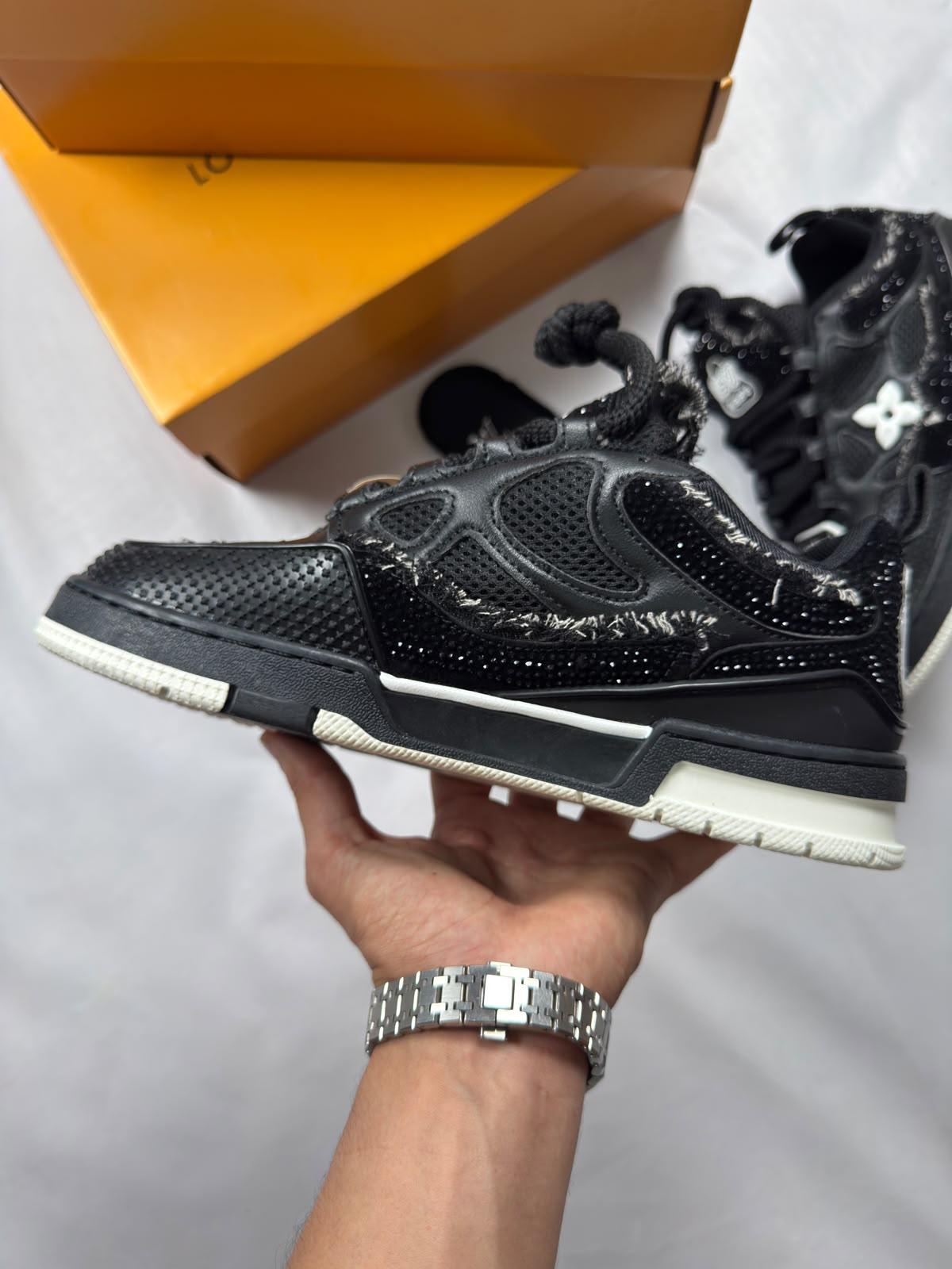 Louis Vuitton Skate Black Shiny