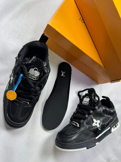 Louis Vuitton Skate Black Shiny