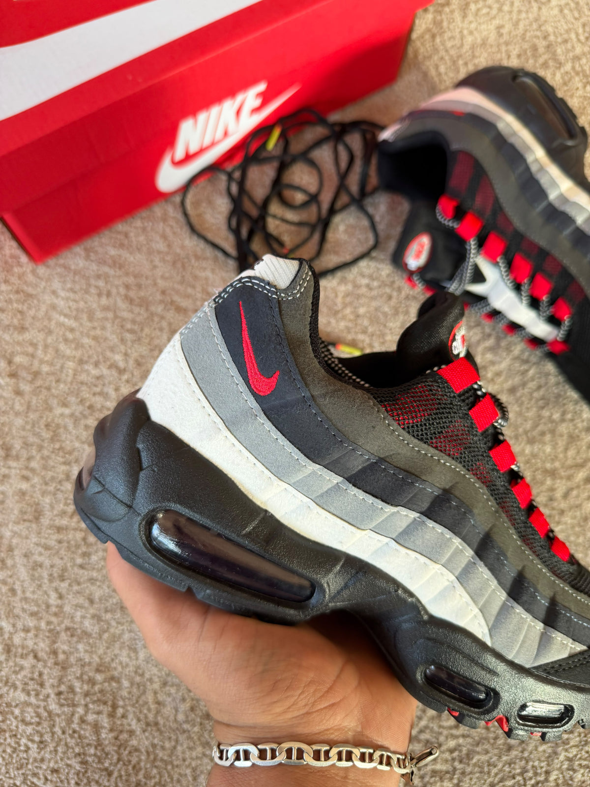 Nike Air Max 95 Black Red