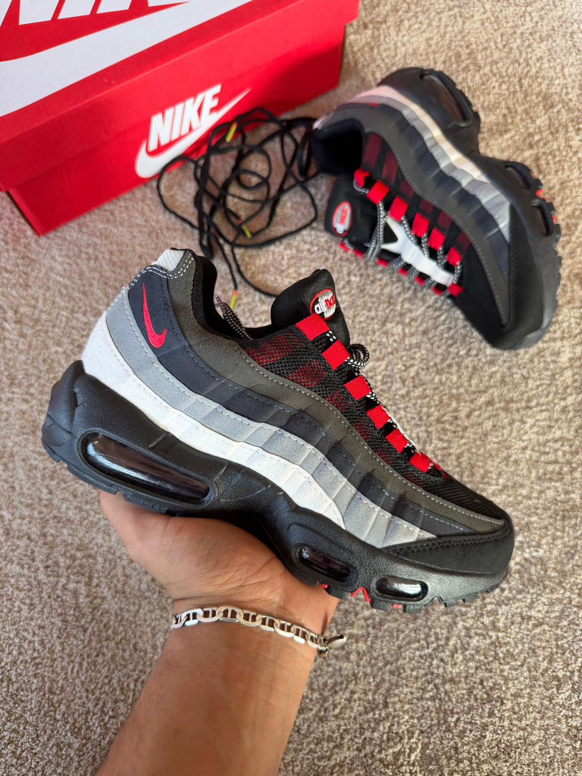Nike Air Max 95 Black Red