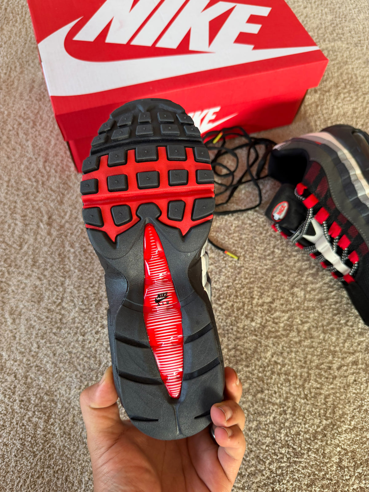 Nike Air Max 95 Black Red