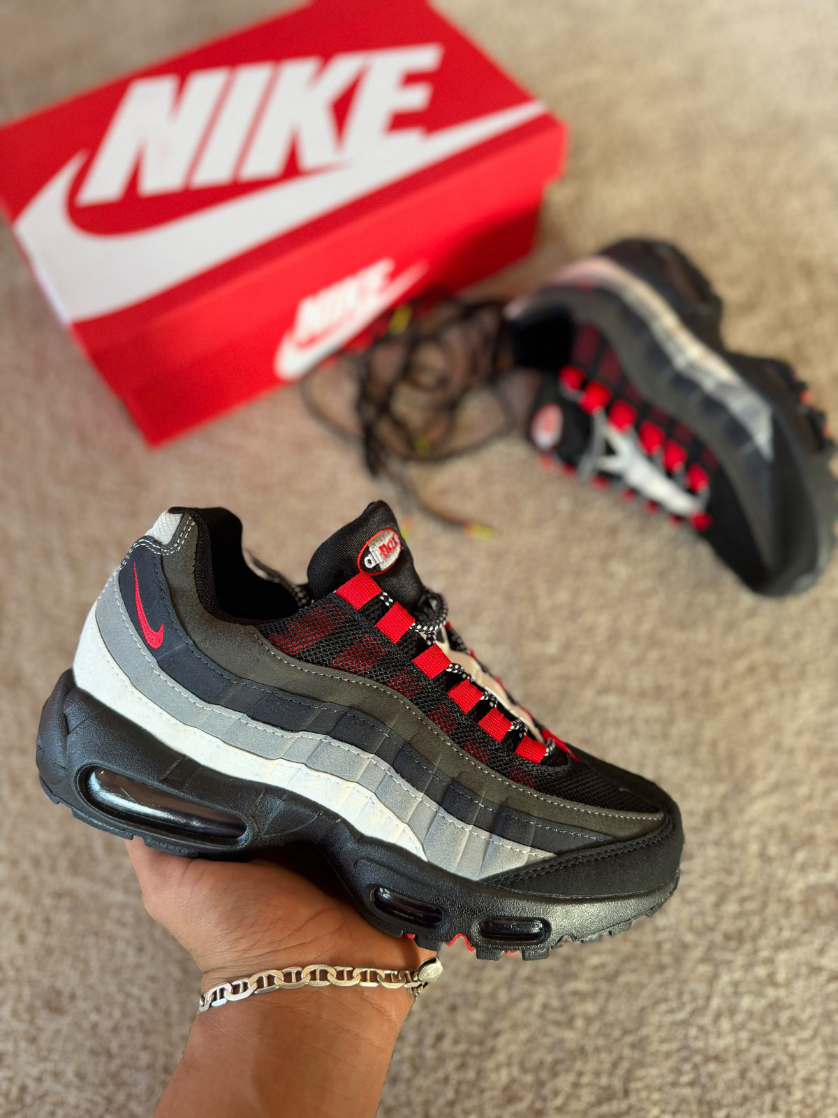 Nike Air Max 95 Black Red