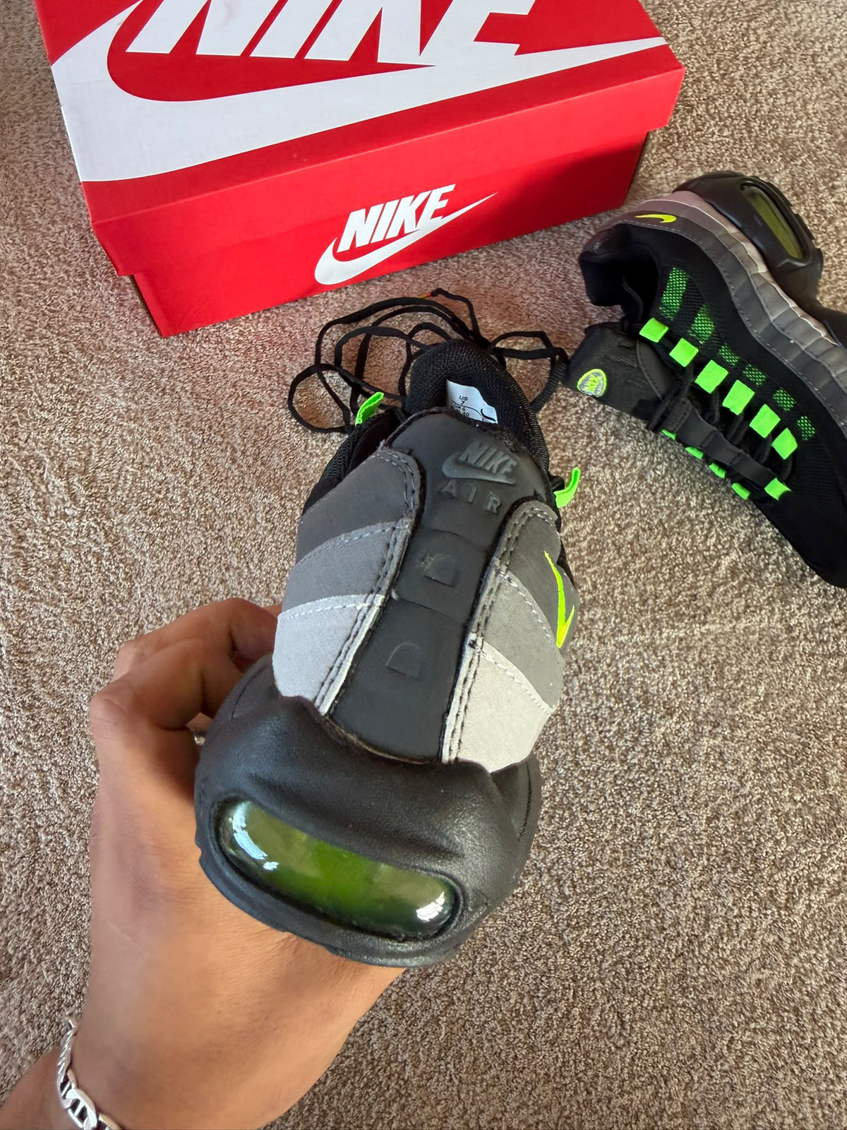 Nike Air Max 95 Green And Black