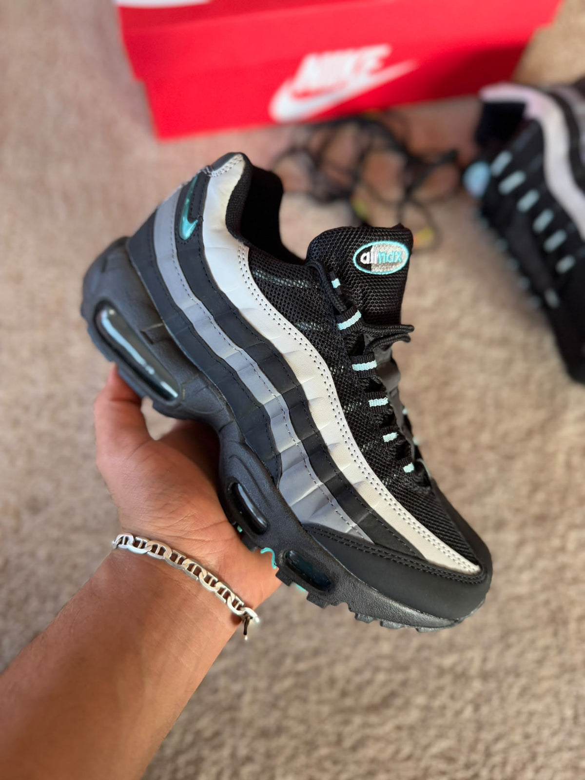 Nike Air Max 95 Black And Blue