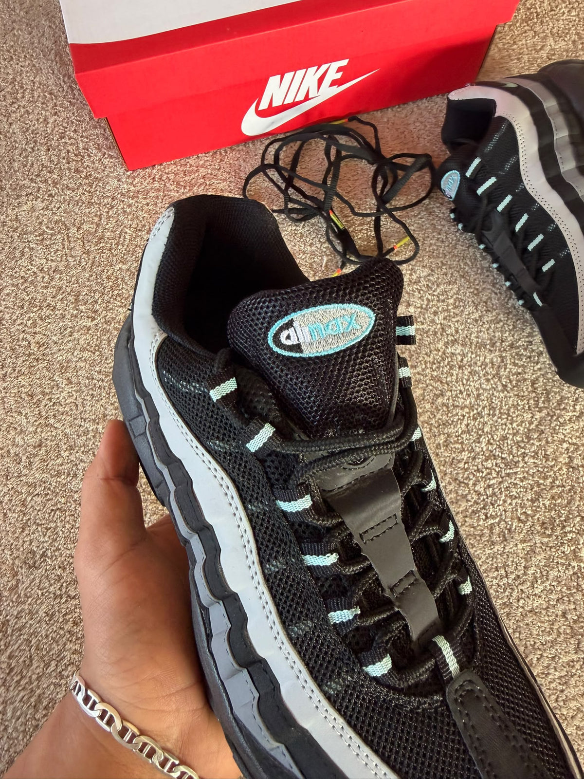 Nike Air Max 95 Black And Blue