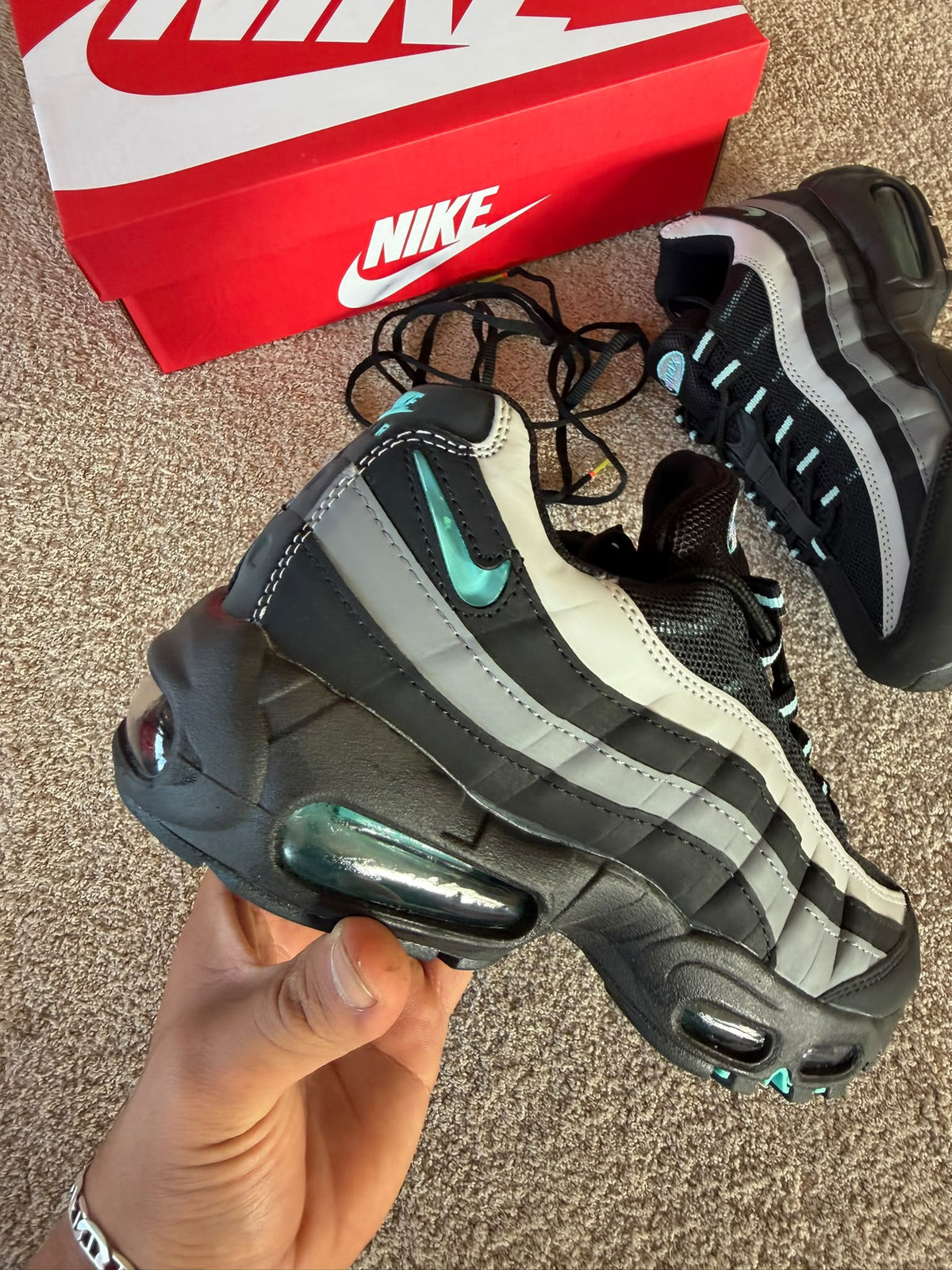 Nike Air Max 95 Black And Blue