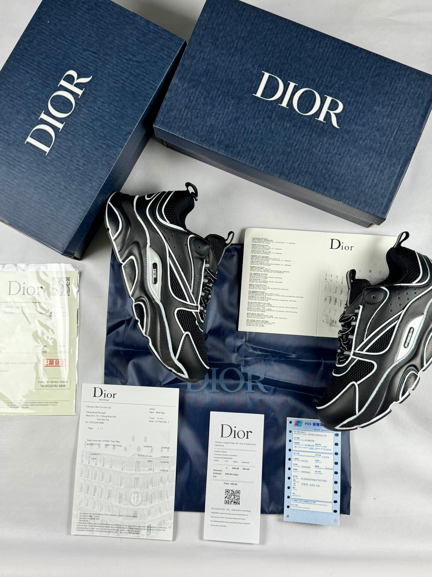 Dior B22 Preto e Branco