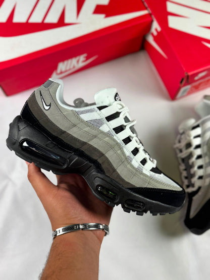 Nike Air Max 95 Branco/Azul e Cinzento