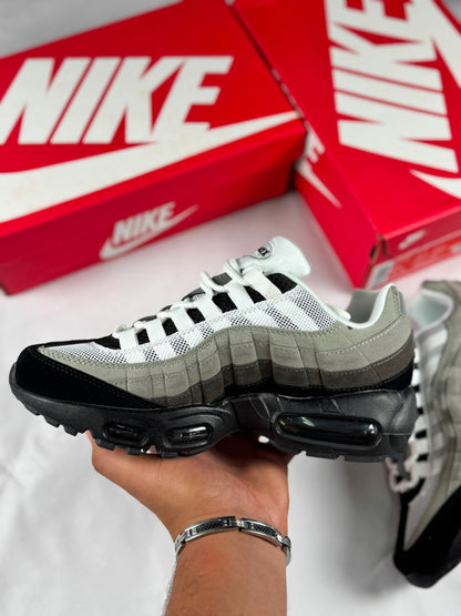 Nike Air Max 95 Branco/Azul e Cinzento